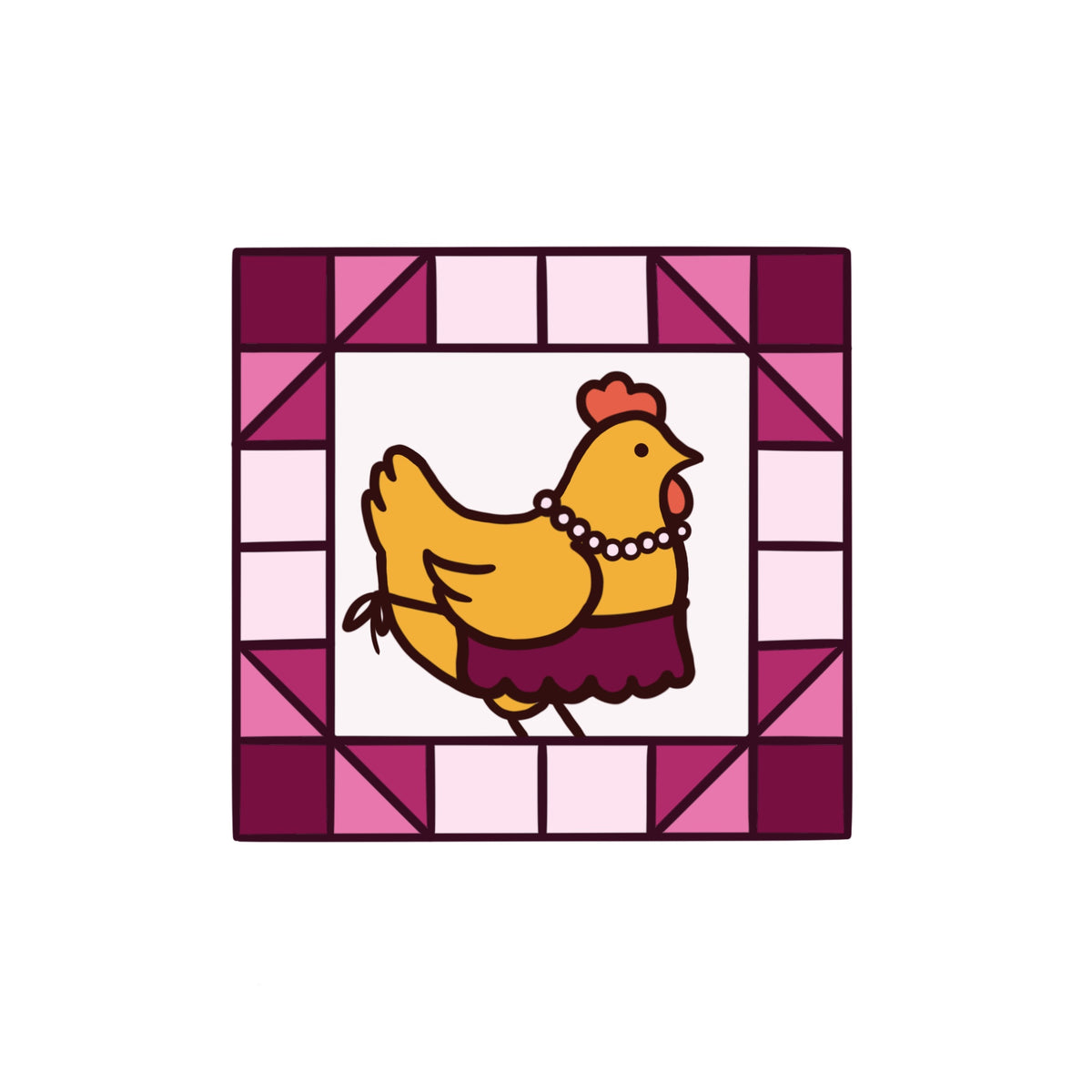Grain and Butter Ethel Stickers