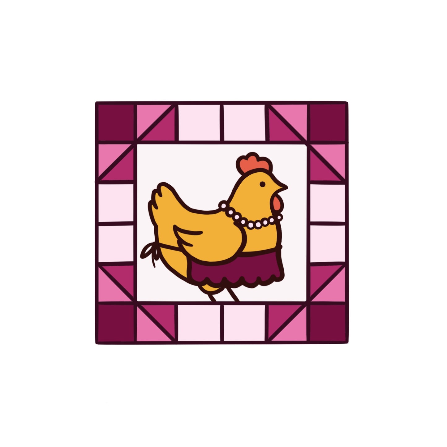 Grain and Butter Icon Stickers