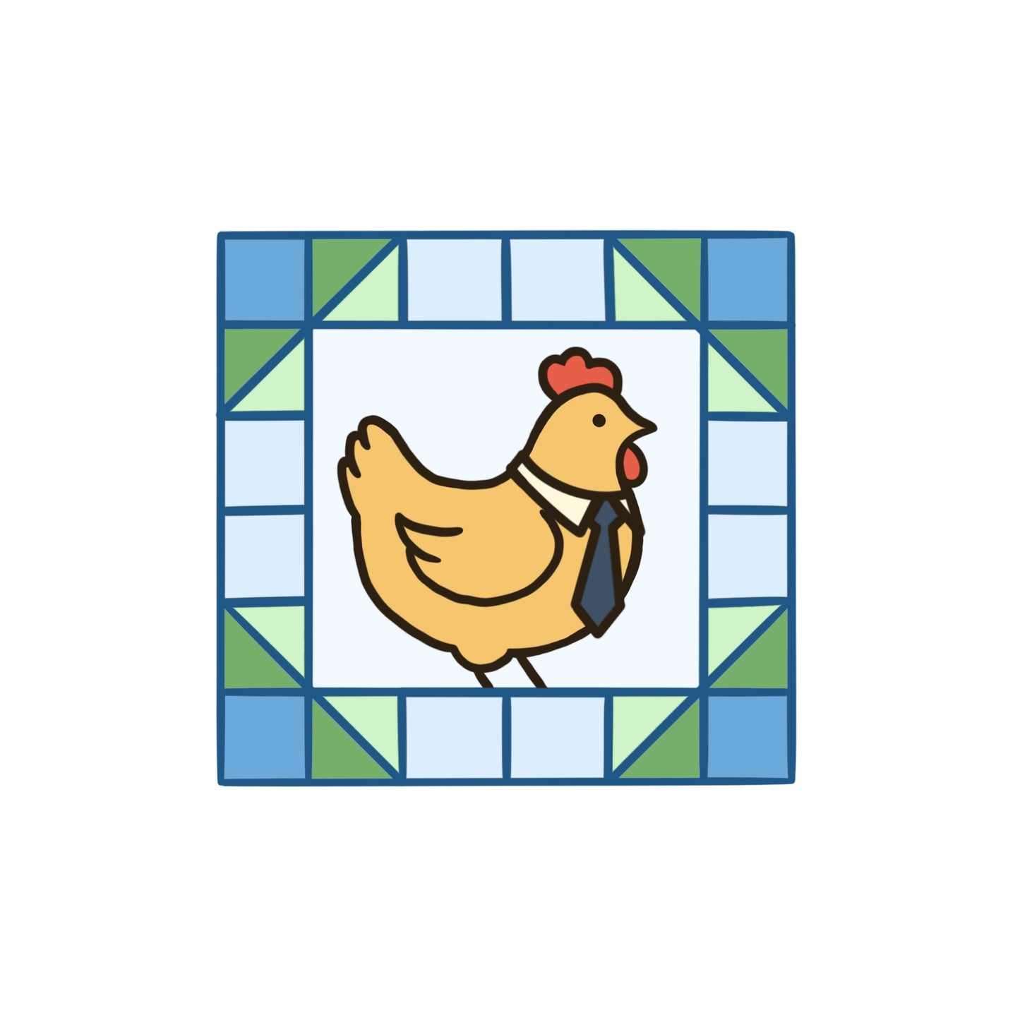 Grain and Butter Icon Stickers