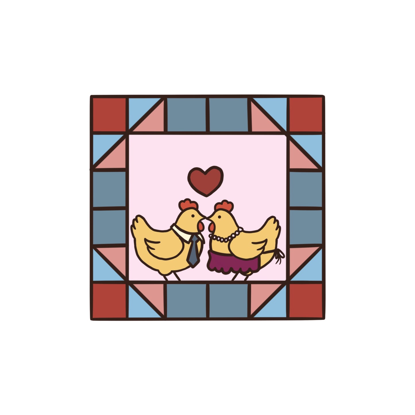 Grain and Butter Icon Stickers
