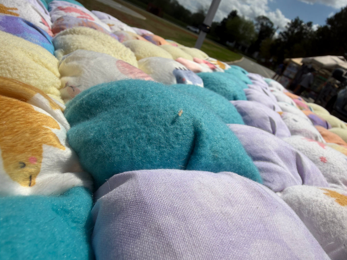 Bubble puff quilt