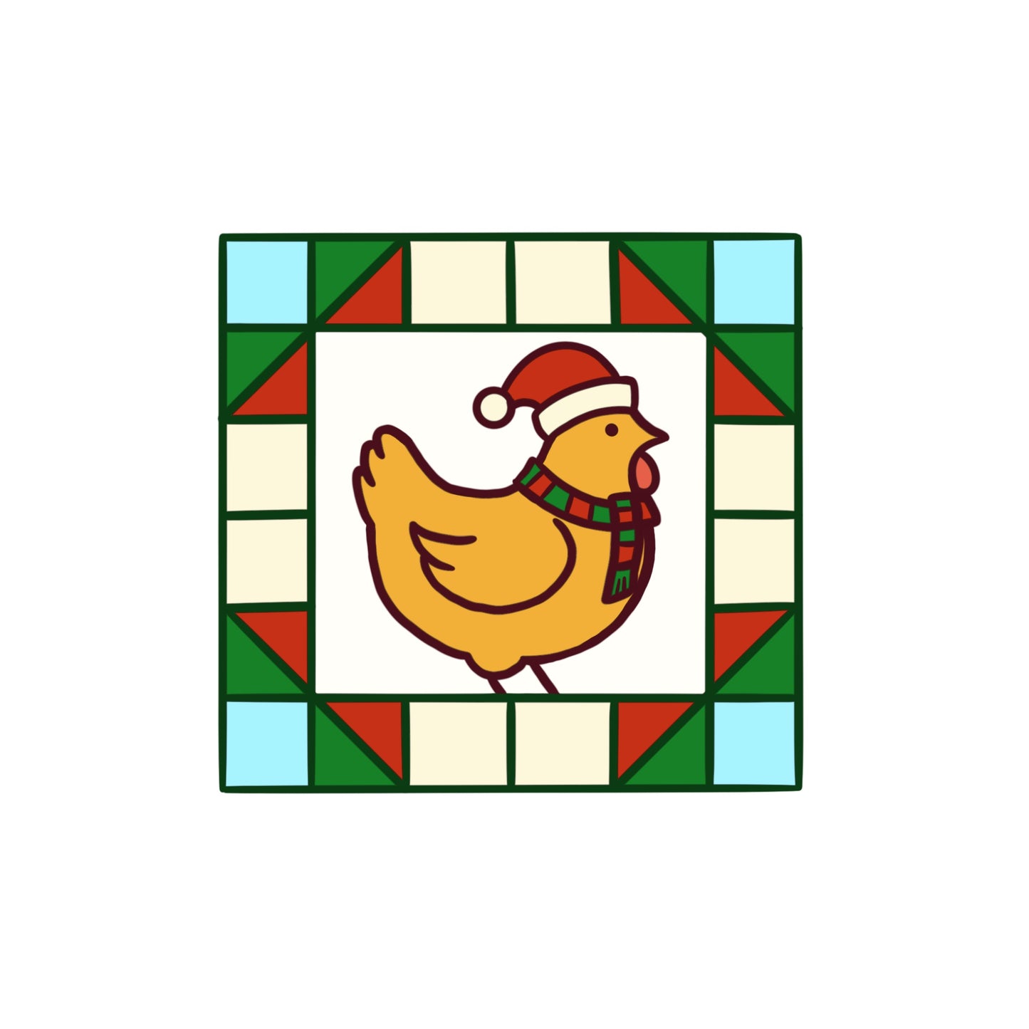 Grain and Butter Icon Stickers