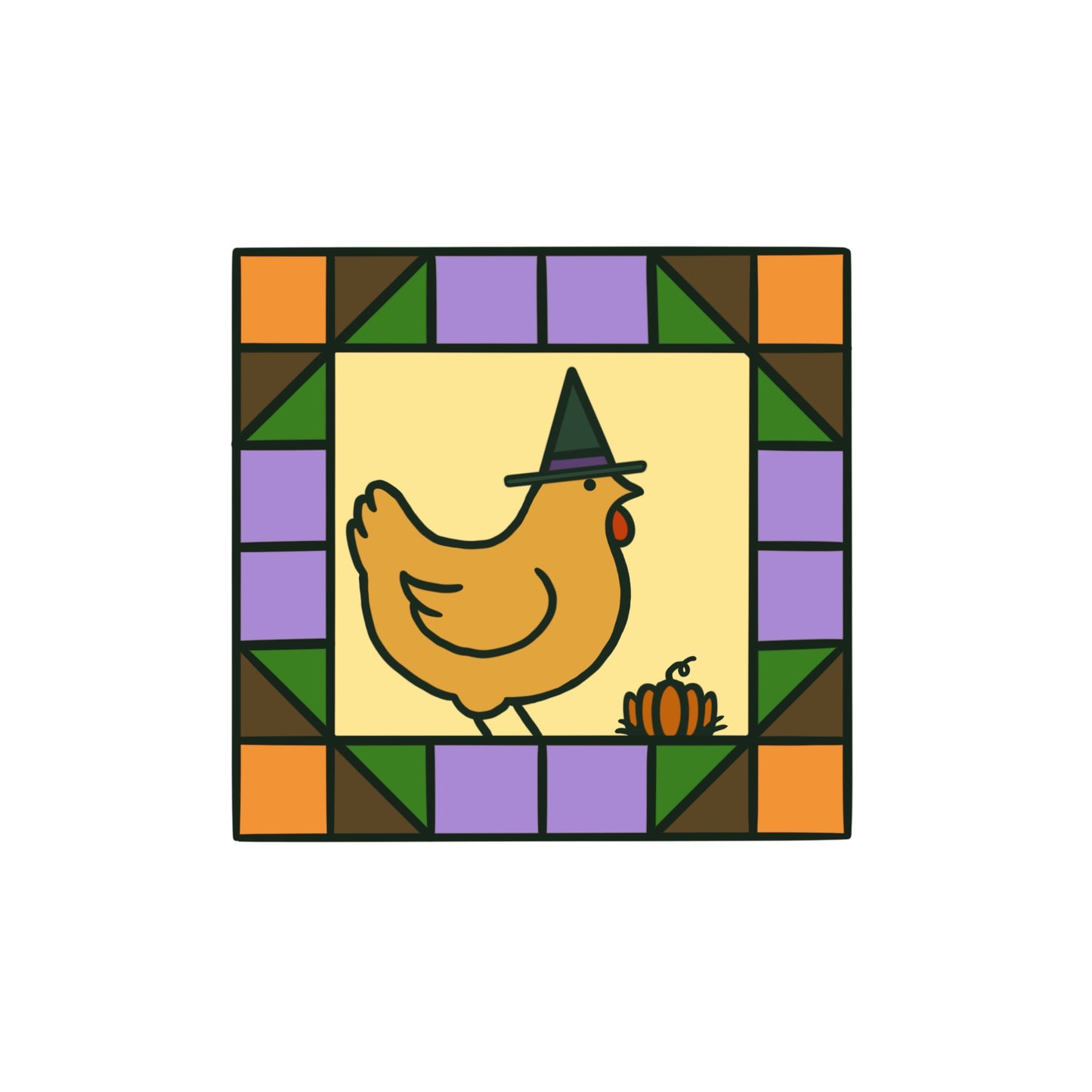 Grain and Butter Icon Stickers