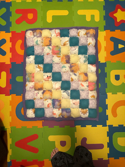 Bubble puff quilt